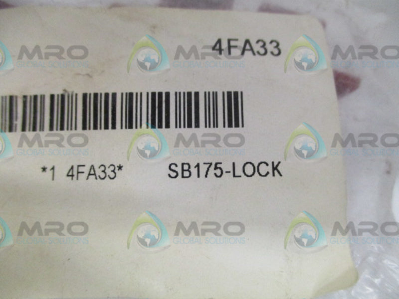 ANDERSON POWER SB175-LOCK BATTERY/CABLE LOCKOUT * NEW IN FACTORY BAG *