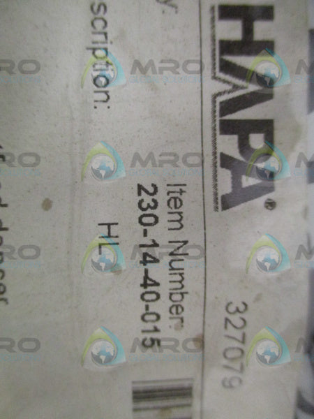 HAPA 230-14-40-015 SPRING *NEW NO BOX*