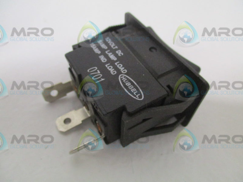 HUBBELL 0701 INDICATOR LAMP SWITCH 12V *NEW NO BOX*