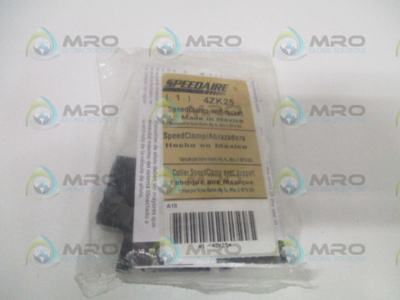 SPEEDAIRE 4ZK25 SPEED CLAMP w/ BRACKET *NEW IN FACTORY BAG*