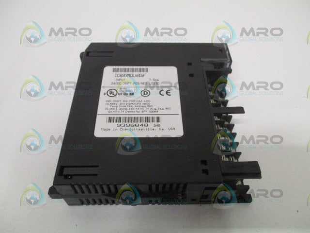 GE FANUC IC693MDL645F INPUT MODULE *USED*