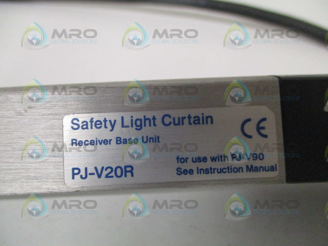 KEYENCE PJ-V22R w/ PJ-V20R SAFETY LIGHT CURTAIN RECEIVER *USED*