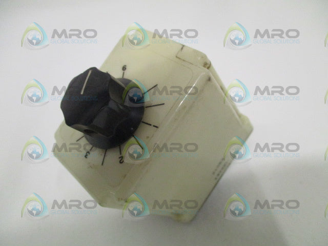 POTTER & BRUMFIELD CHB-38-70013 TIME DELAY RELAY 1.0-180 SEC 120/120V *USED*