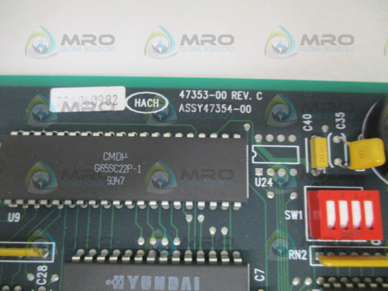 HACH 47354-00 CIRCUIT BOARD ASSEMBLY *NEW NO BOX*