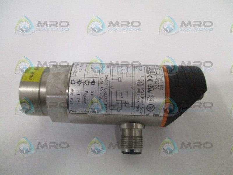 IFM EFECTOR PB5224 PRESSURE MONITOR *NEW NO BOX*