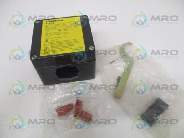 TYCO RAYCHEM T-100 447379-000 SPLICE & TEE KIT (MISSING ACCES.) *NEW IN BOX*