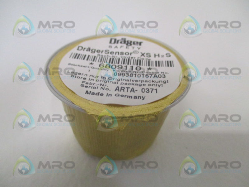 DRAGER XS 6809110 ELECTROCHEMICAL SENSOR H2S  NSMP