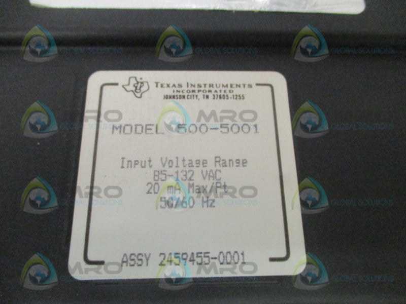 TEXAS INSTRUMENTS 500-5001 INPUT MODULE (REPAIRED) UNMP