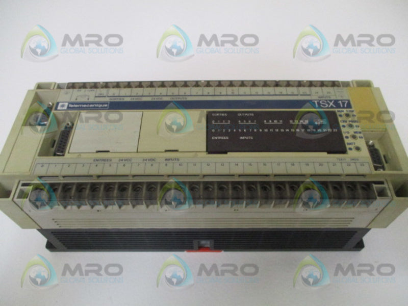 TELEMECANIQUE TSX1724012 CONTROL PROCESS UNIT *USED*