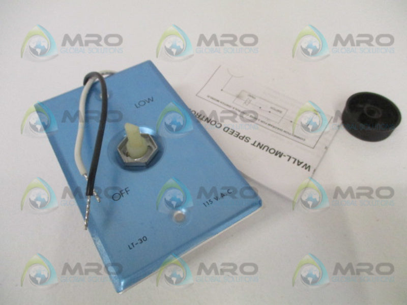 DART CONTROLS LT-30 SPEED CONTROL 3A-120VAC (AS PICTURED)  NSMP