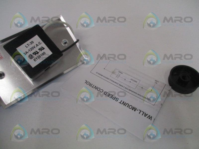 DART CONTROLS LT-30 SPEED CONTROL 3A-120VAC (AS PICTURED)  NSMP