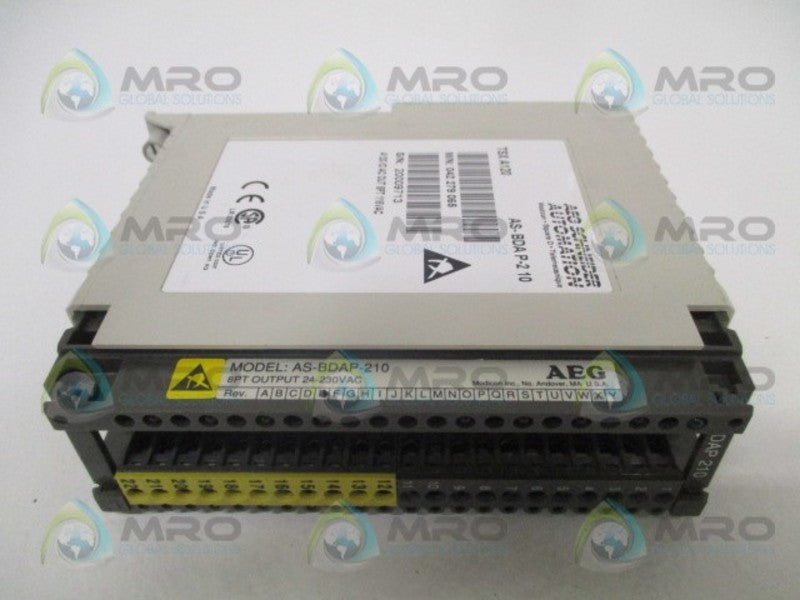 SCHNEIDER AEG TSX A120 AS-BDAP-210 OUTPUT MODULE *NEW NO BOX*