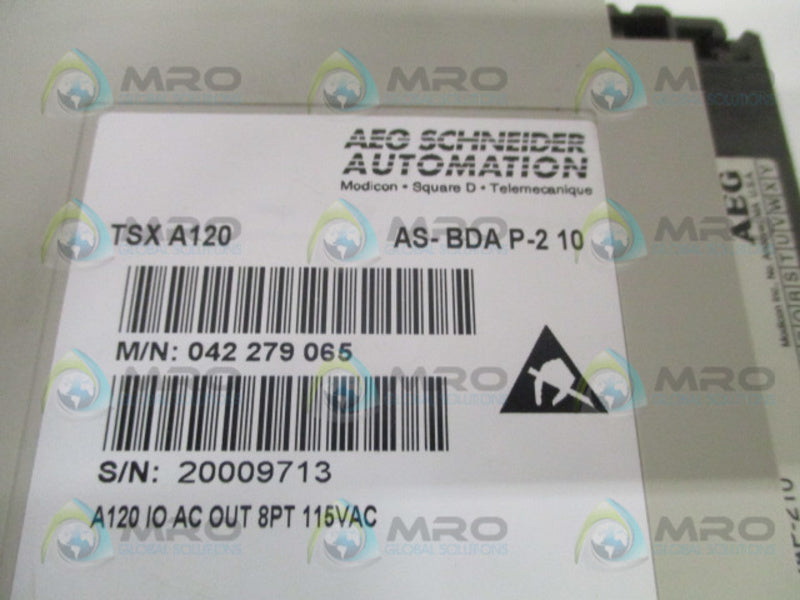 SCHNEIDER AEG TSX A120 AS-BDAP-210 OUTPUT MODULE *NEW NO BOX*