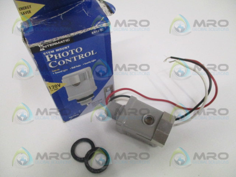 INTERMATIC K4121C PHOTOELECTRIC CONTROL 120V (MISSING ACCESSORIES) NSMP