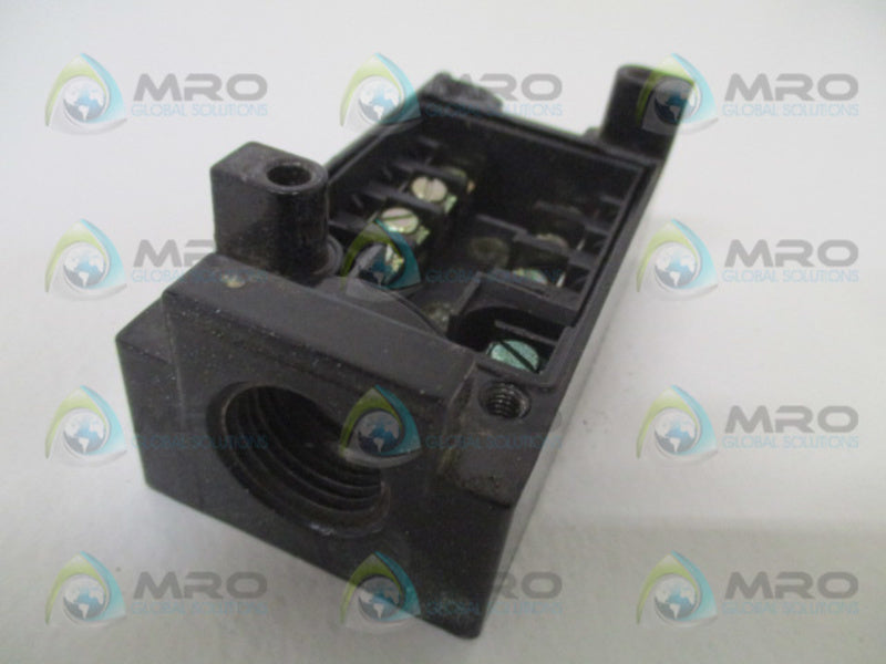 MICRO SWITCH MPB23 RECEPTACLE BASE UNMP