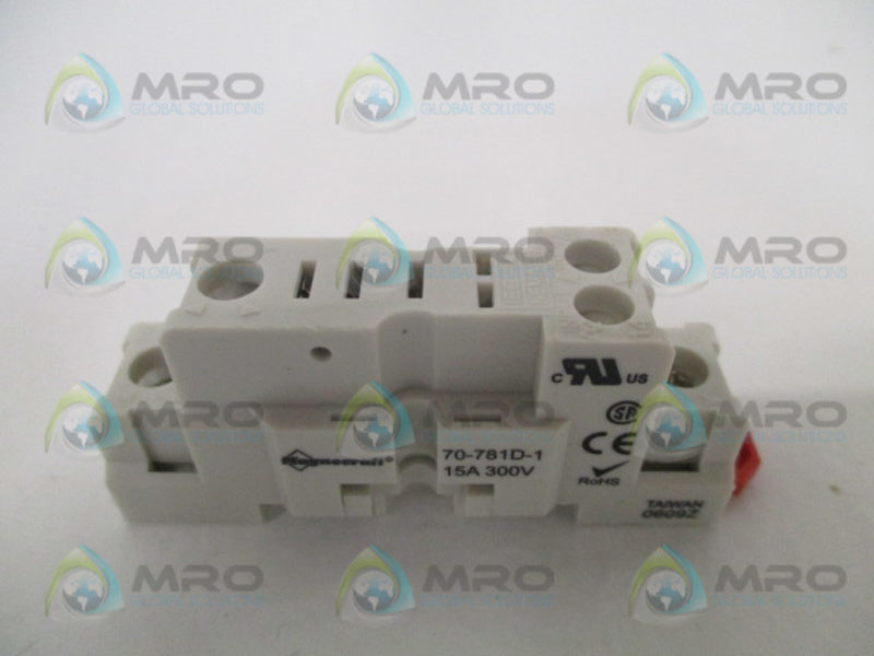 MAGNECRAFT 70-781D-1 RELAY SOCKET (MISSING ACCESSORIES) NSMP