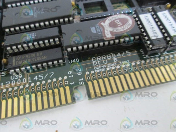DIVERSIFIELD TECH MOTOR I/O BOARD CRR804/5  REV. B  UNMP