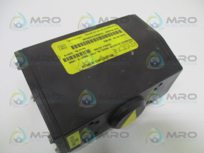 KEYSTONE F79U-006U-K-D000 DOUBLE ACTING PNEUMATIC ACTUATOR *NEW NO BOX*