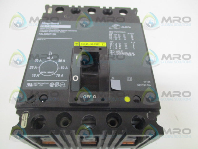 SQUARE D MAG-GARD FAL3600712M CIRCUIT BREAKER 7A *NEW NO BOX*