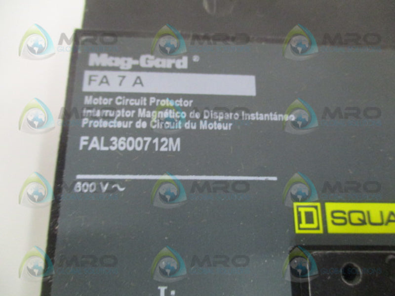 SQUARE D MAG-GARD FAL3600712M CIRCUIT BREAKER 7A *NEW NO BOX*