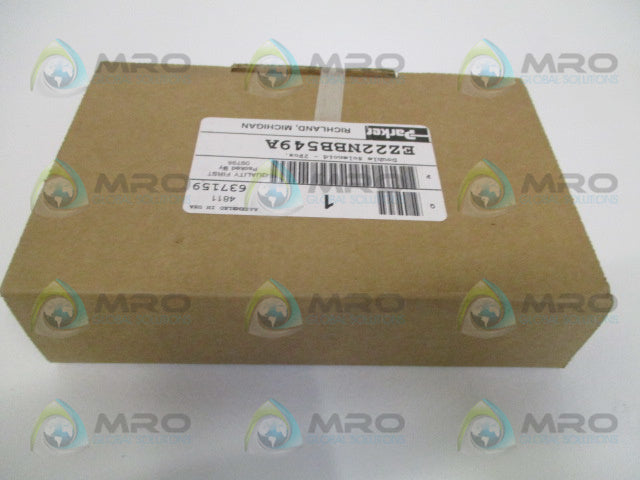PARKER EZ22NBB549A DOUBLE SOLENOID VALVE *FACTORY SEALED*