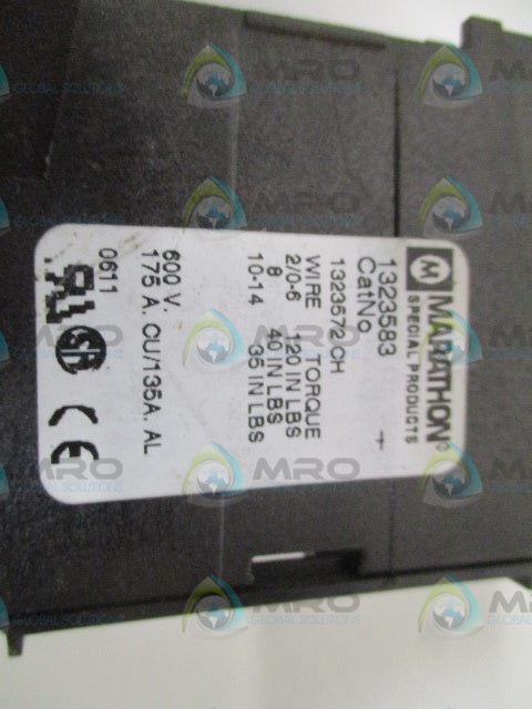 MARATHON 1323572CH POWER BLOCK *NEW NO BOX*