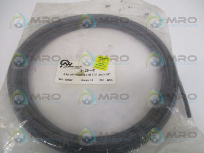 FREELIN-WADE 1E-264-01 BLACK SOFT NYLON 25FT * NEW IN FACTORY BAG *