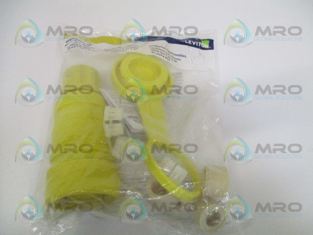 LEVITON WETGUARD 27W75 4UFK3 LOCKING CONNECTOR *NEW IN FACTORY BAG*