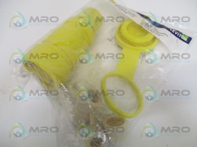 LEVITON WETGUARD 27W75 4UFK3 LOCKING CONNECTOR *NEW IN FACTORY BAG*