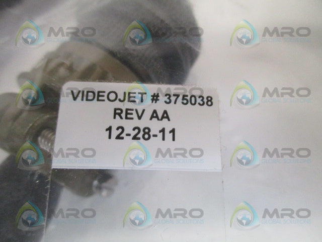 VIDEOJET 375038 ENCODER CABLE *NEW IN FACTORY BAG*