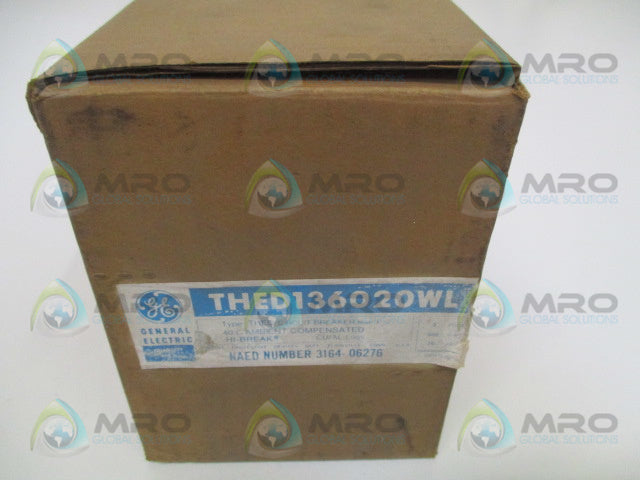 GENERAL ELECTRIC THED136020WL CIRCUIT BREAKER 20A *NEW IN BOX*