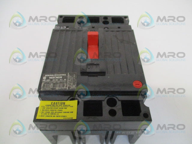 GENERAL ELECTRIC THED136020WL CIRCUIT BREAKER 20A *NEW IN BOX*