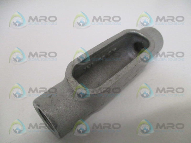 CROUSE-HINDS C17 COUNDUIT BODY 1/2"  NSNP
