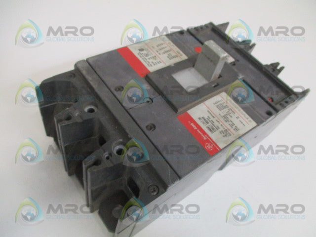 GENERAL ELECTRIC SGLA36AT0400 CIRCUIT BREAKER 300A RATING *USED*