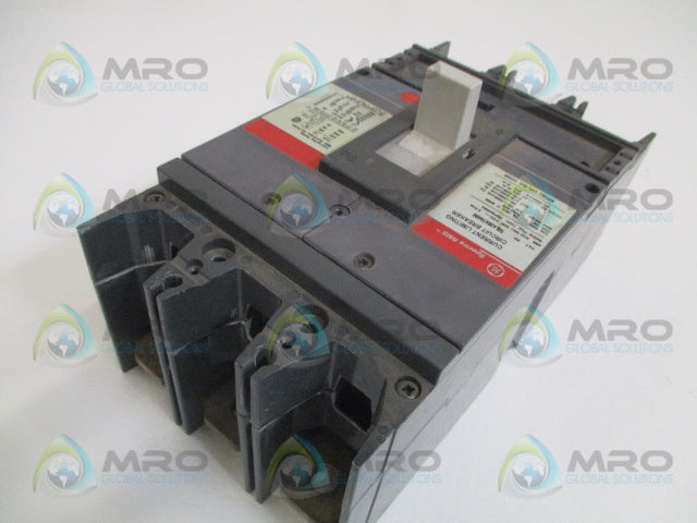 GENERAL ELECTRIC SGLA36AT0400 CIRCUIT BREAKER (NO TRIP) *USED*