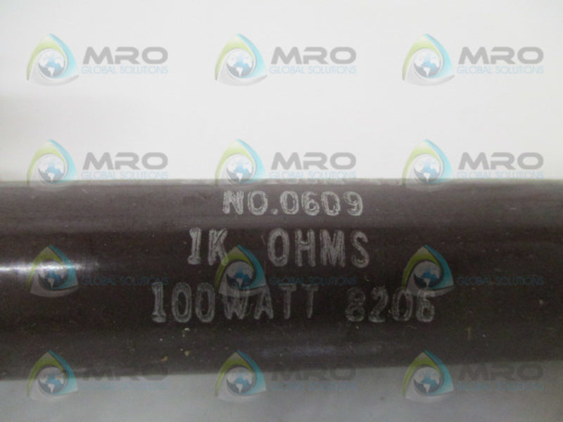 OHMITE 0609 270-100M-40 RESISTOR 1000 OHMS *NEW NO BOX*