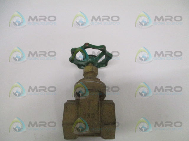 MUNDO 150 GATE VALVE 1" 150PSI *NEW NO BOX*