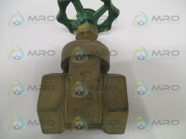 MUNDO 150 GATE VALVE 1" 150PSI *NEW NO BOX*