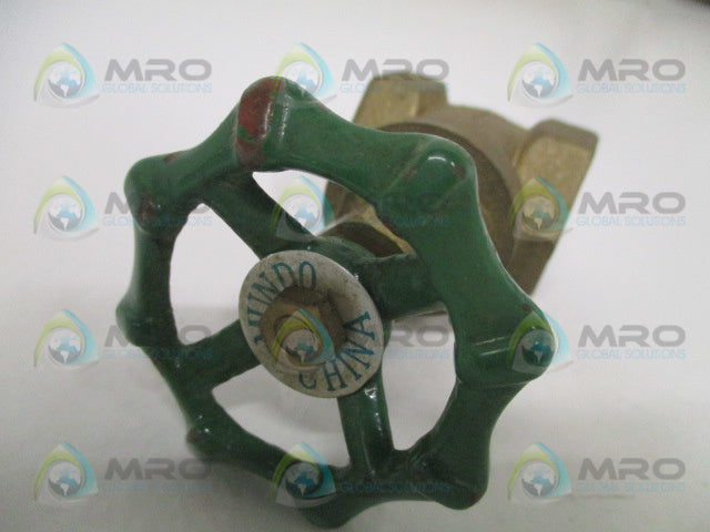 MUNDO 150 GATE VALVE 1" 150PSI *NEW NO BOX*