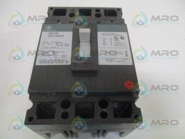 GENERAL ELECTRIC TED134030WL CIRCUIT BREAKER 30A (GREEN) *NEW IN BOX*