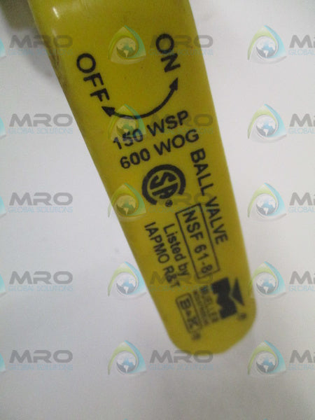 MUELLER 107-825 BALL VALVE 1"  NSNP