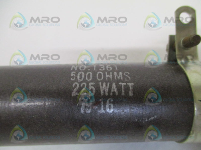 OHMITE 1361 210.225P.46 RESISTOR 500 OHMS 225W  NSNP