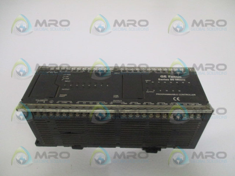 GE FANUC IC693UDR005FP1 PROGRAMMABLE CONTROLLER (AS PICTURED) *USED*