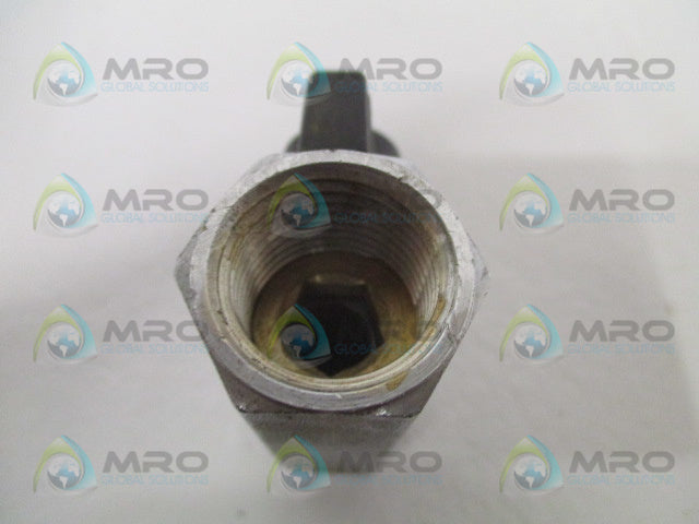 INDUSTRIAL MRO S34 CW617N FLOW VALVE 1/2" *NEW NO BOX*
