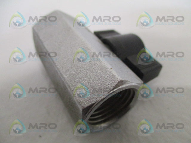 INDUSTRIAL MRO S34 CW617N FLOW VALVE 1/2" *NEW NO BOX*