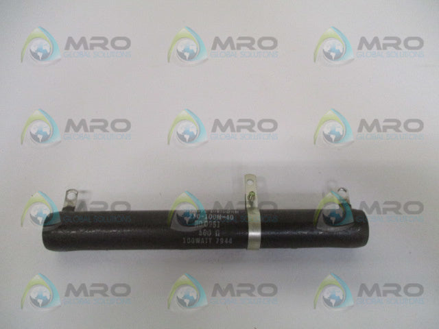 OHMITE 0961 210-100M-40 RESISTOR 500 OHMS *NEW NO BOX*