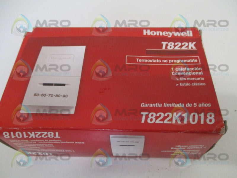 HONEYWELL T822K1018 NON PROGRAMMABLE THERMOSTAT *NEW IN BOX*