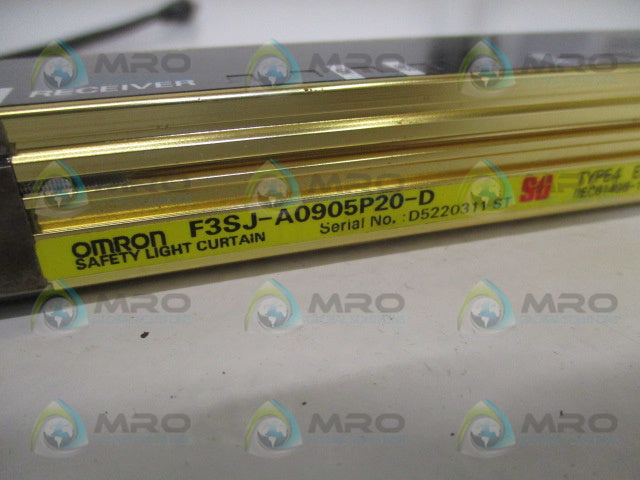 OMRON STI F3SJ-A0905P20-D (MISSING ACCESSORIES) *NEW NO BOX*