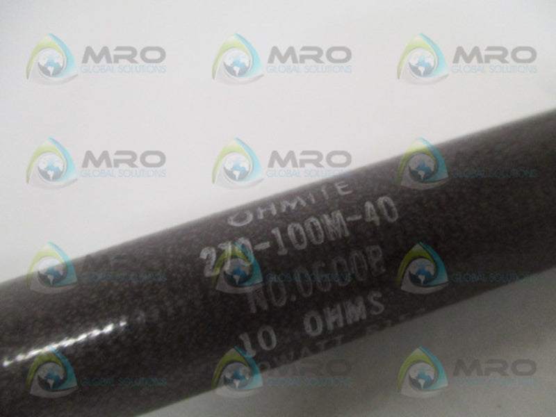 OHMITE 0600B 270-100M-40 RESISTOR 10 OHMS  NSNP