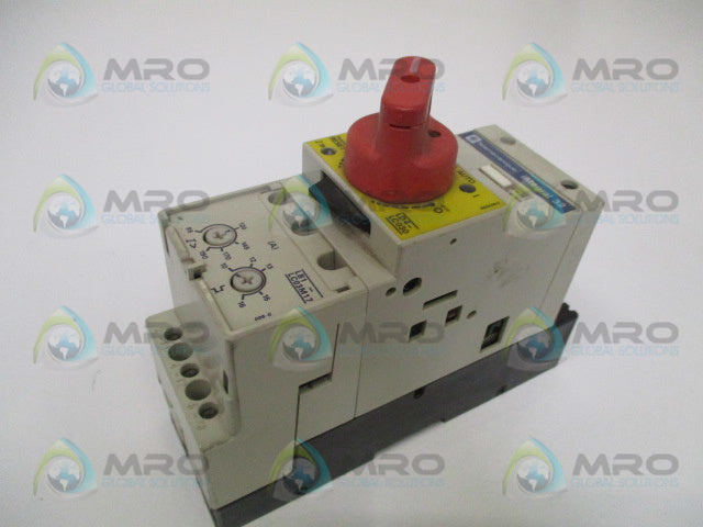 TELEMECANIQUE LD4-LC030 w/ LB1-LC03M17 MOTOR STARTER CONTROLLER 100V *USED*
